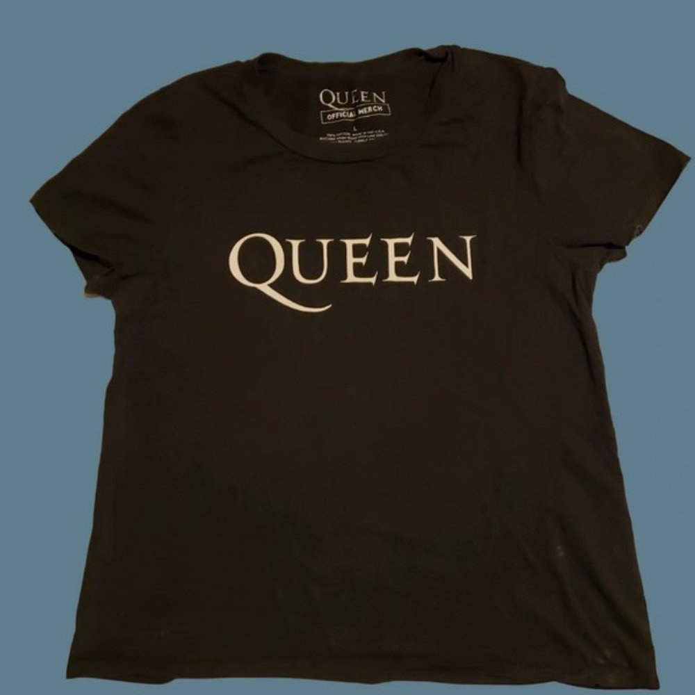 Queen Tee Blk